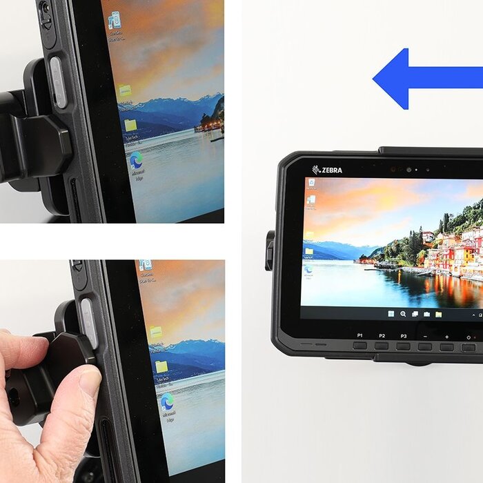 BRODIT 217107 - Soporte Brodit con cerradura