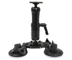 BRODIT Double suction cup mount with base mount