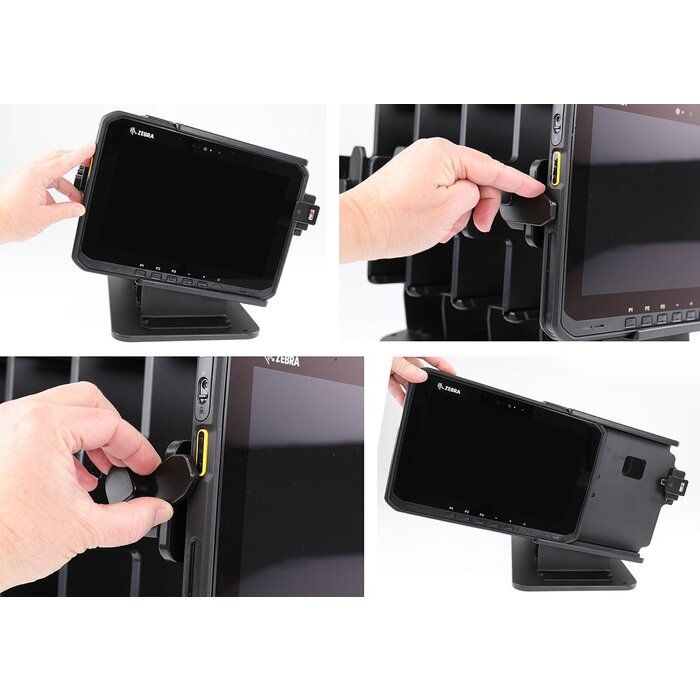 BRODIT Brodit, table stand, Table stand contains five Brodit slide-in mounts