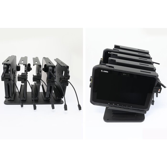BRODIT Brodit, table stand, Table stand contains five Brodit slide-in mounts