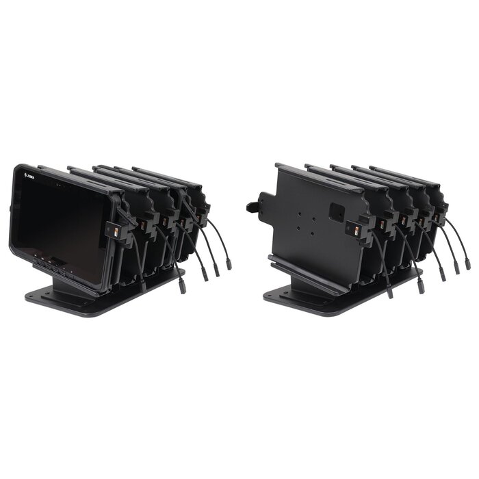 BRODIT Brodit, support de table, Table stand contains five Brodit slide-in mounts