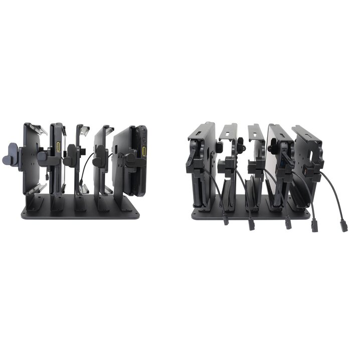 BRODIT Brodit, table stand, Table stand contains five Brodit slide-in mounts