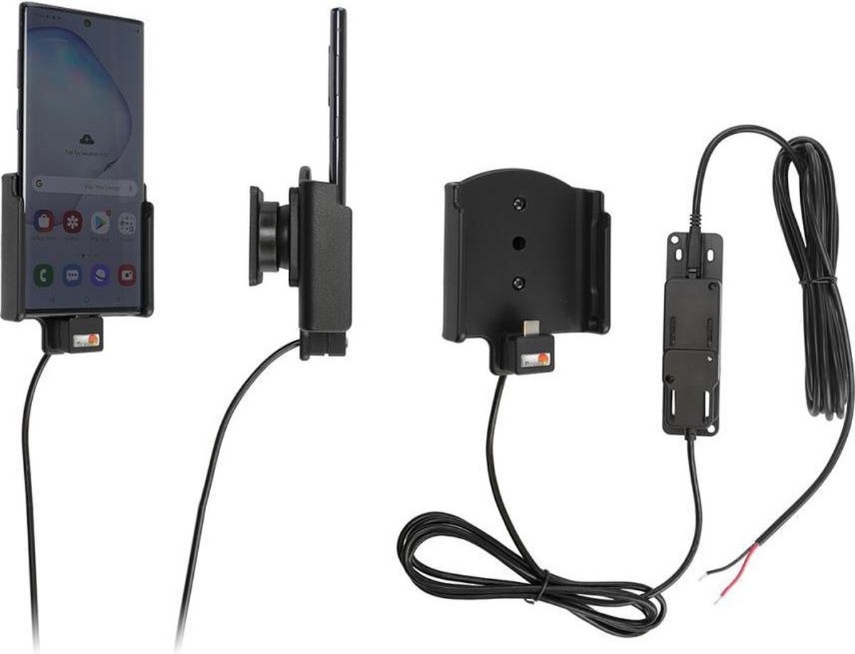 BRODIT Fuente de alimentación Brodit para instalación fija, QC 3.0 A + 2.4 A, 2 pines