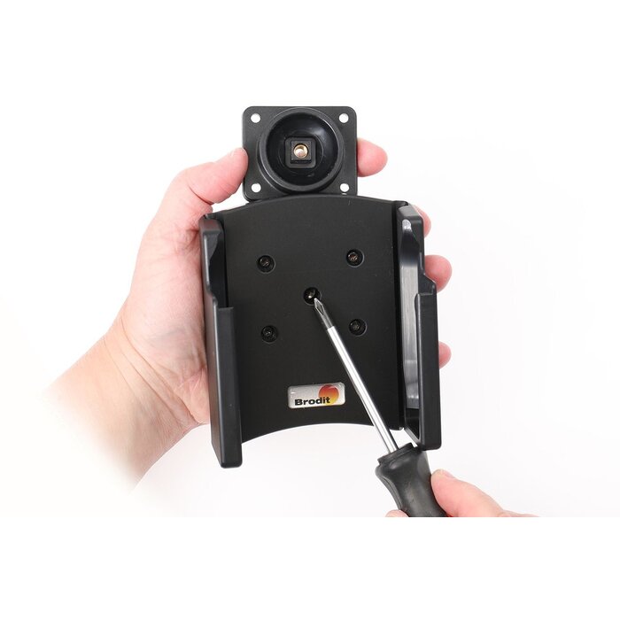 BRODIT Brodit, Passive Mount, Rubber-Boot fits for: RS38, Passive holder with ball joint incl