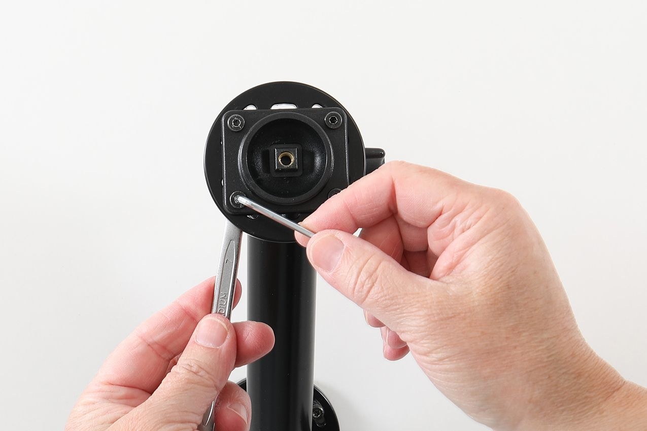 BRODIT Brodit, Cavalcatura passiva, Rubber-Boot fits for: RS38, Passive holder with ball joint incl