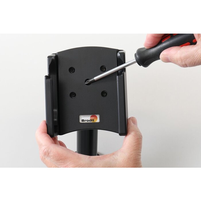 BRODIT Brodit, Passive Mount, Rubber-Boot fits for: RS38, Passive holder with ball joint incl