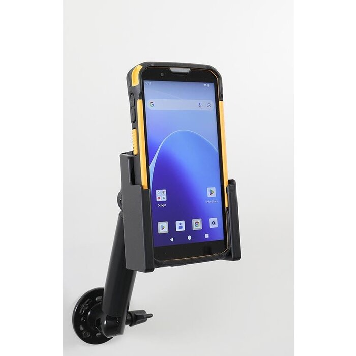BRODIT Brodit, montaje pasivo, Compatible con: RS38, soporte pasivo con rótula y funda de goma