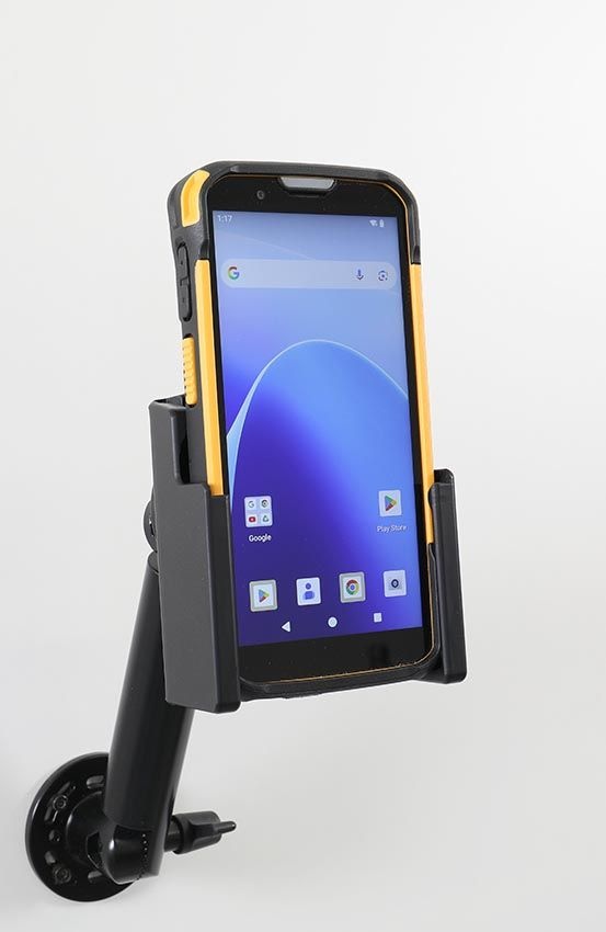 BRODIT Brodit, passieve montage, Rubber-Boot fits for: RS38, Passive holder with ball joint incl