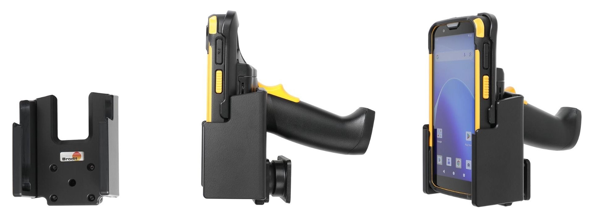 BRODIT Brodit, monture passive, fits for: RS38, Passive holder with ball joint incl