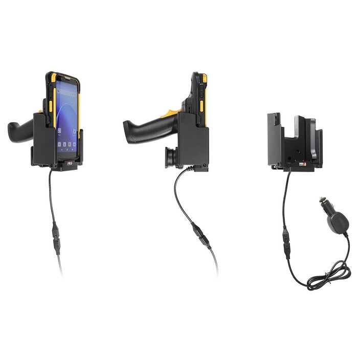 BRODIT Brodit, monture active, with cigarette lighter plug (pogo pin charging) incl, active holder