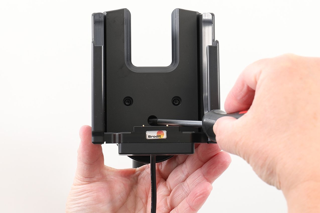 BRODIT Brodit, Active Mount, with cigarette lighter plug (pogo pin charging) incl, active holder