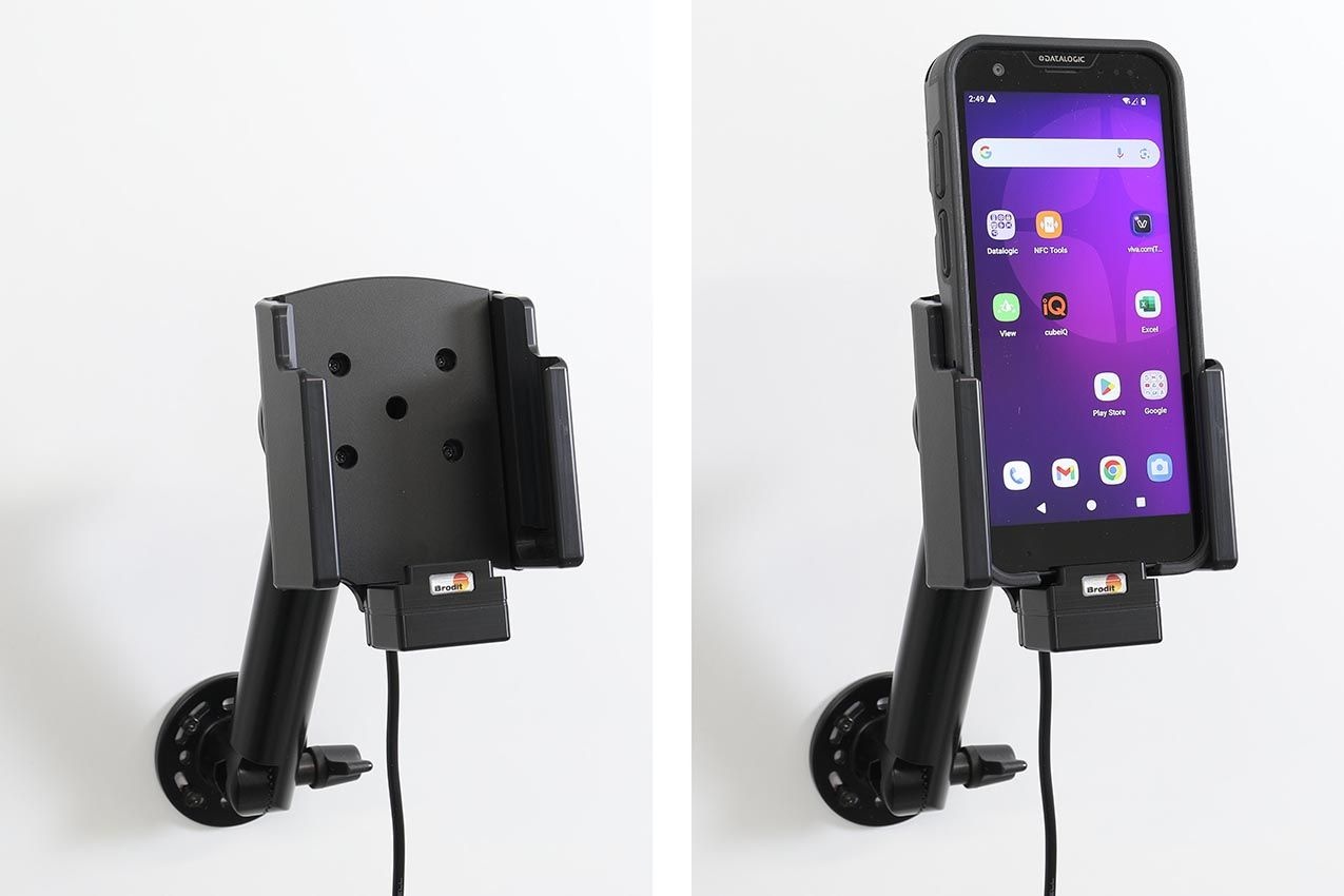 BRODIT Soporte activo Brodit, instalación fija, 36.78 g, 5 A