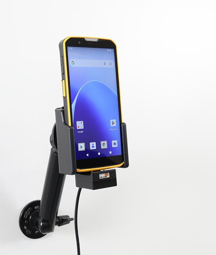 BRODIT Brodit, Titular activo, soporte activo para instalación fija (carga por pin, compatible con: RS38