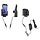 Brodit, Actieve houder, active holder for fixed installation (pogo pin, incl, Rubber-Boot