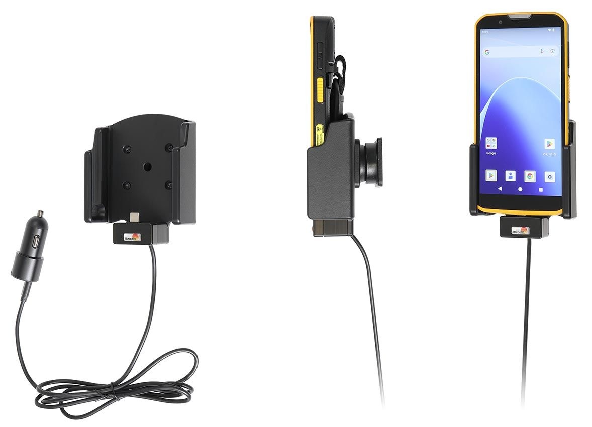 BRODIT Brodit, montaggio attivo, USB, USB-C