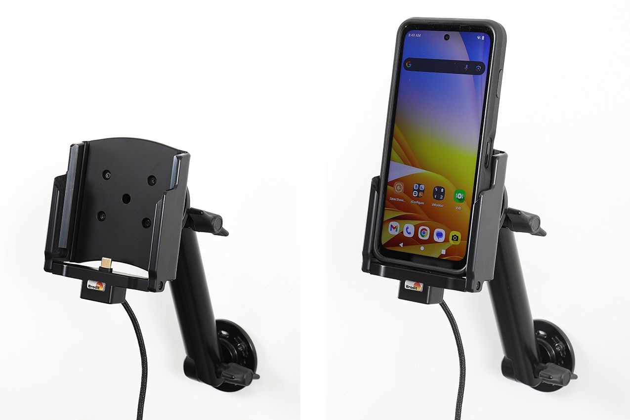 BRODIT Soporte activo Brodit, instalación fija, 20.4 g, 12/24 V