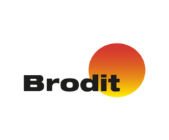 BRODIT Brodit, monture active, active holder for fixed installation (USB-C charging), Rubber-Boot + pistol grip