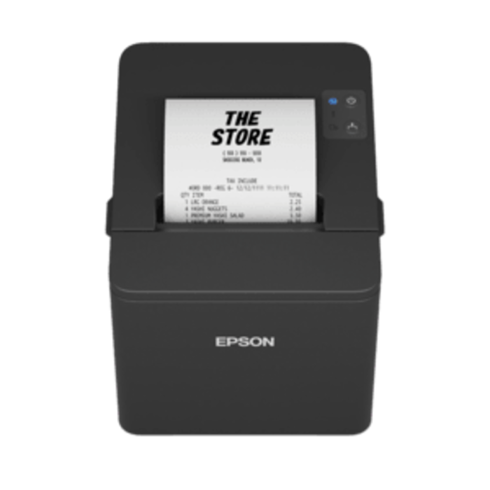 EPSON Epson TM-T20IV, 8 puntos/mm (203 ppp), plotter de corte, USB, RS232, Ethernet, 268.2 g, 80 mm