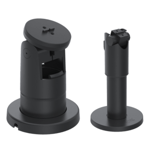 ERGONOMIC PAX025-S - Soluciones ergonómicas SpacePole Stack con placa MultiGrip para PAX Q25 (con asa)