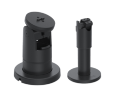 ERGONOMIC PAX032-S - Solutions ergonomiques SpacePole Stack avec plaque MultiGrip pour PAX Q30 (avec poignée)