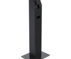 ERGONOMIC SPK402-17 - Soluciones ergonómicas SpacePole Mini Kiosk Wall Mount