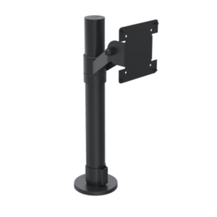 ERGONOMIC SPV1106-FX - Soporte para monitor SpacePole de Ergonomic Solutions con brazo angular de 300 mm