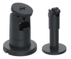 ERGONOMIC VER400-S - Soluciones ergonómicas SpacePole stack con placa MultiGrip para Verifone P200 y P400 (con asa)