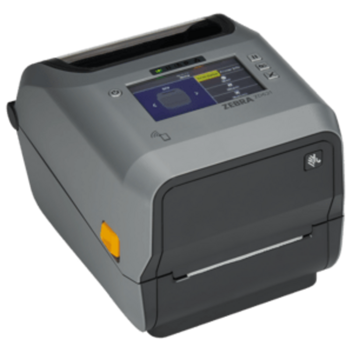 Zebra Zebra ZD621d, 8 puntos/mm (203 ppp), RTC, USB, host USB, RS232, BT, Ethernet, WLAN, kit (USB), gris, 256 MB RAM / 512 MB Flash