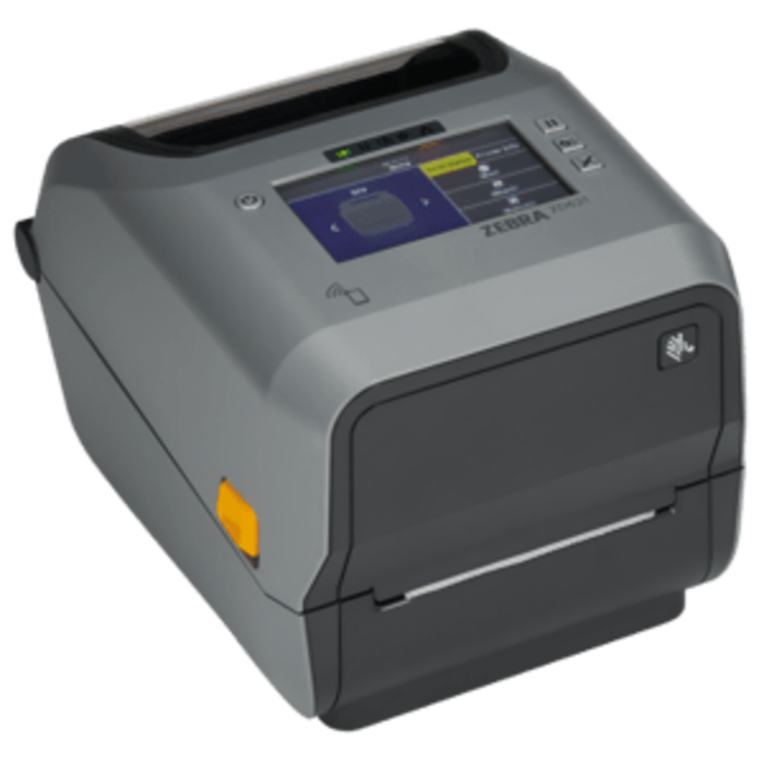 Zebra Zebra ZD621d, 8 dots/mm (203 dpi), kleurendisplay, RTC, USB, USB-host, RS232, BT, Ethernet, WLAN, USB-kit, grijs, 256 MB RAM / 512 MB Flash