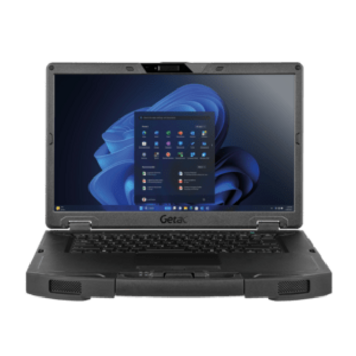 GETAC Getac S510G1, 39, 6 cm (15, 6''), Full HD, QWERTZ (allemand), GPS, USB, Bluetooth, Ethernet, Wi-Fi (WLAN), 5G, SSD, Intel Core Ultra 7, 6900 mAh