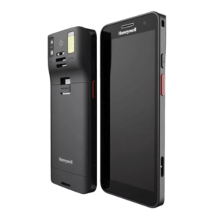 Honeywell CT37-X0N-57E10DG - Honeywell CT37, 2D, SR, Projected Capacitive, hot-swap, PTT, USB-C, BT (BLE), WLAN, NFC, Android, GMS, erw. Akku, schwarz