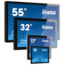 IIYAMA TF1633MSC-B1 - iiyama ProLite TF1633MSC-B1, 39,6 cm (15,6''), capacitivo proiettato, Full HD, USB, kit (USB), nero