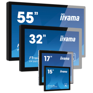 IIYAMA TF1633MSC-B1 - iiyama ProLite TF1633MSC-B1, 39,6 cm (15,6''), geprojecteerd capacitief, Full HD, USB, Kit (USB), zwart