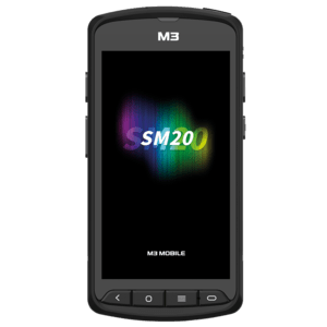 M3 SM2F4R-S2CHSE-HF - M3 Mobile SM20F, 2D, SE4710, 12.7cm (5''), GPS, BT (5.1), WLAN, 4G, NFC, Android, GMS, RB, black