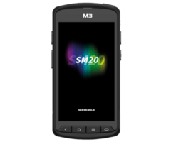 M3 M3 Mobile SM20F, NFC (HF), 2D, SE5500, 12,7 cm (5''), GPS, Bluetooth (5.1), Wi-Fi, 4G, NFC, Android, GMS, RB, noir, 4100 mAh