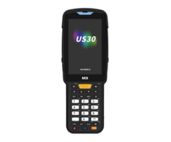 M3 M3 Mobile US30, 2D, SE4770, 10,5 cm (4''), Funk. Num., hot-swap, BT, WLAN, NFC, Android, zwart, 57.44 g