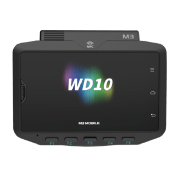 M3 WD1X4C-T0CWSS-HF - M3 Mobile WD10, 10,5 cm (4''), capacitivo proiettato, GPS, USB-C, BT, WLAN, 4G, NFC, Android