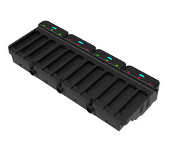 M3 WD10-12BC-C00 - Estación de carga de baterías M3 de 12 bahías