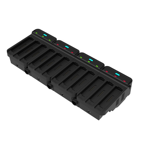 M3 WD10-12BC-C00 - M3 12-bay acculaadstation