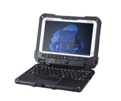 PANASONIC FZ-G2NBMBXBD - Panasonic Toughbook G2, Swiss AC, 25,7 cm (10,1''), USB, Ethernet, NFC, SSD, Windows 11 Pro, noir