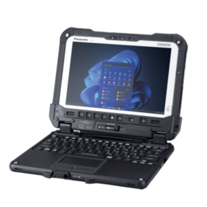 PANASONIC FZ-G2NZ05EBE - Panasonic TOUGHBOOK G2 mk3, Bridge Battery, 25.7cm (10.1''), GPS, USB, BT, Ethernet, WLAN, 5G, SSD, Win. 11 Pro, black