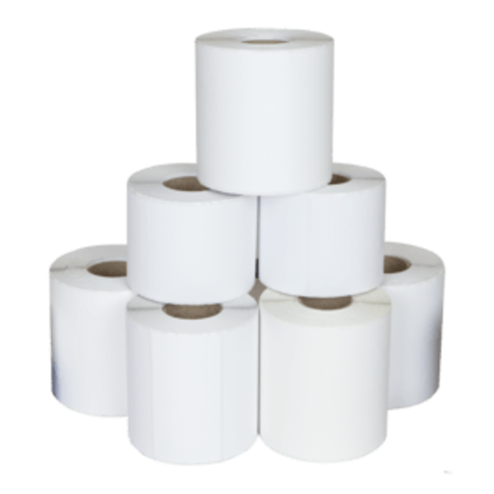 HEIPA Bonnenrollen, Heipa, gewoon papier, 76 mm, 65 mm, 12,7 mm, wit, 12.7 mm