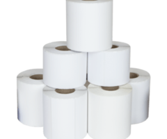 55080-10018 - Rouleaux de reçus, Heipa, papier thermique, 80 mm, 40 mm, 12,7 mm, blanc