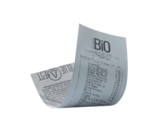 55080-70242 - Rollo de recibos Thermo Blue4est, 80 mm, 80 m, Longlife, azul claro