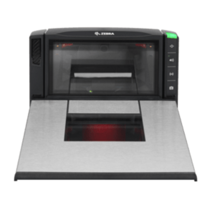 Zebra Zebra MP7200, Balance Ready, Caméra couleur, 2D, Couleur, Digimarc, USB, RS232, Multi-IF, noir, 860 g, scanner encastrable