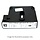 Zebra Z-Band Ultrazachte polsband, rood, 279.4mm