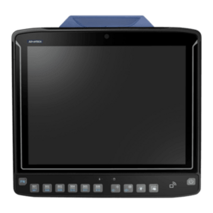ADVANTECH Advantech DLT-V7312P, 30,7 cm (12,1''), geprojecteerd capacitief, USB, RS232, BT, Ethernet, WLAN, NFC, 11 IoT Enterprise, zwart, RAM: 8 GB