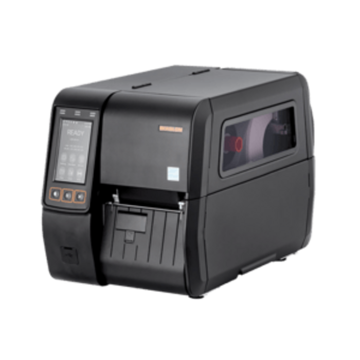 BIXOLON XT5-46NRES/BEG, impresión y codificación RFID/UHF, 24 puntos/mm (600 ppp), pantalla, RTC, RS232, Ethernet, negro, 512 MB RAM / 512 MB Flash