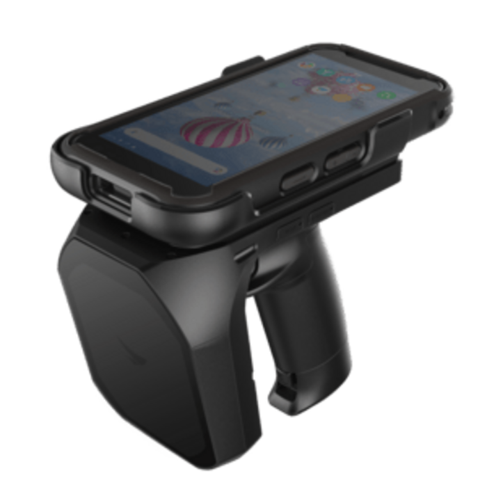 BLUEBIRD Regione RFID (in tutto il mondo) - 900 MHz, SE4710, supporto universale, pistola, scanner (2D), USB, 3400 mAh