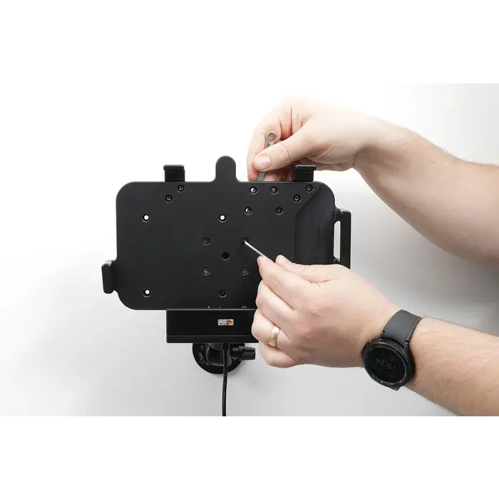 BRODIT Soporte activo Brodit, VESA75, para dispositivos con funda resistente